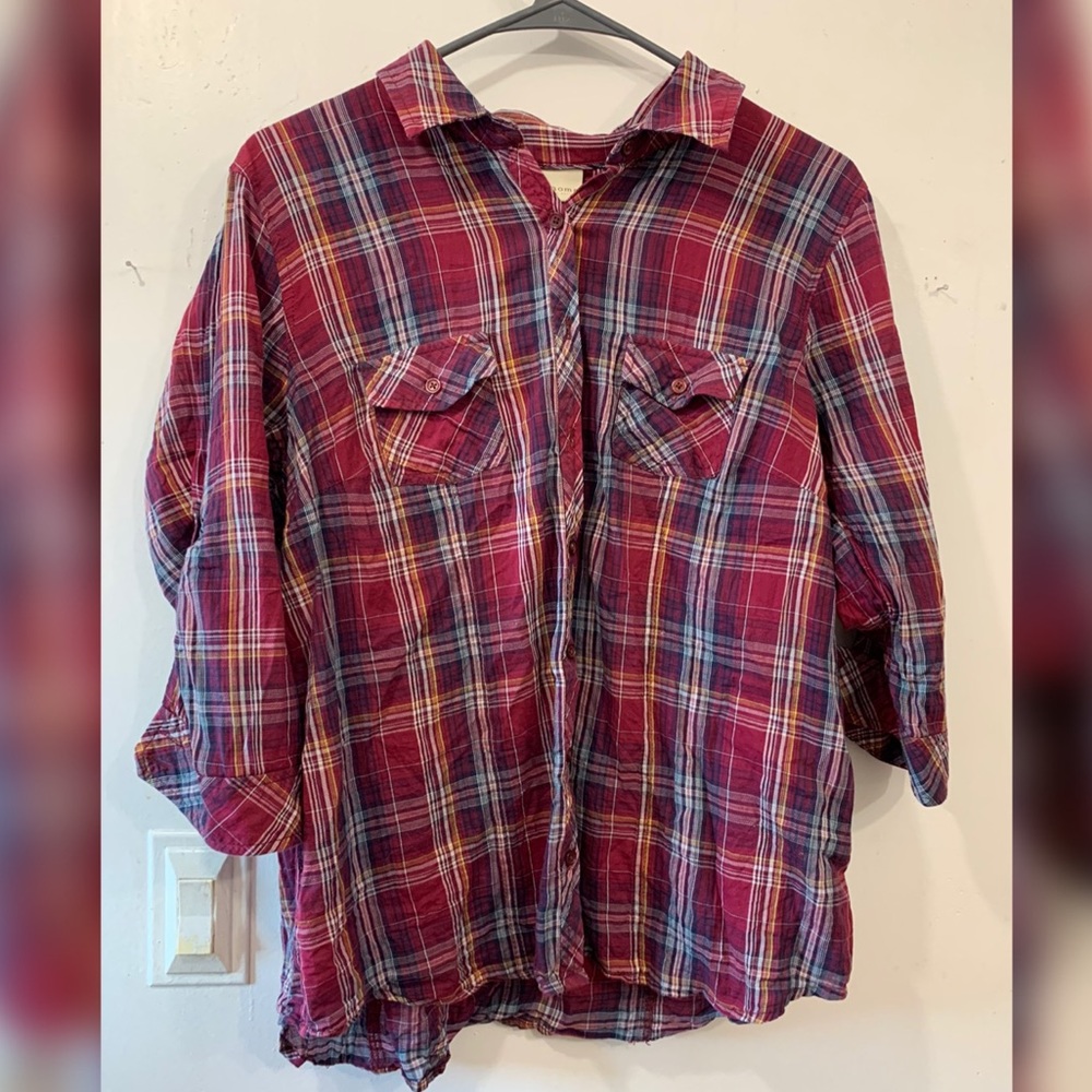 Plaid shirt